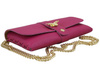 Torebka kopertówka na łańcuszku - Fuksja
