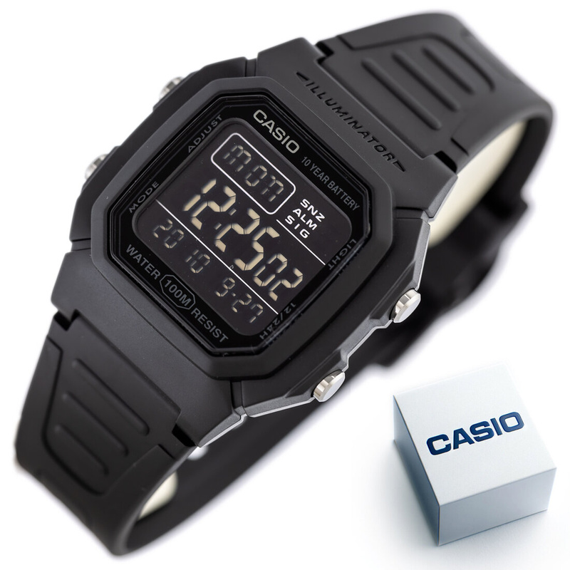 ZEGAREK MĘSKI CASIO W-800H-2A (zd100c) - KLASYKA + BOX