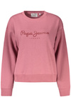 PEPE JEANS DAMSKA BLUZA Z FIOLETOWYM ROZPINANIEM