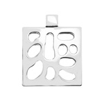 Biżuteria FOLLI FOLLIE 1P6F025. Wisiorek, Kolor szary. Kobieta.