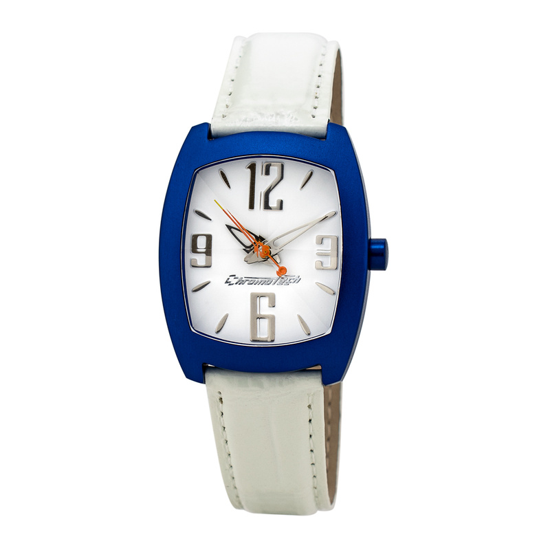 Zegarek CHRONOTECH CT2050L-07. Kwarcowy, Kolor biały. Kobieta.