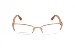 Okulary ALEXANDER MCQUEEN AMQ4183WCX. Okulary, Kolor brązowy. Kobieta.
