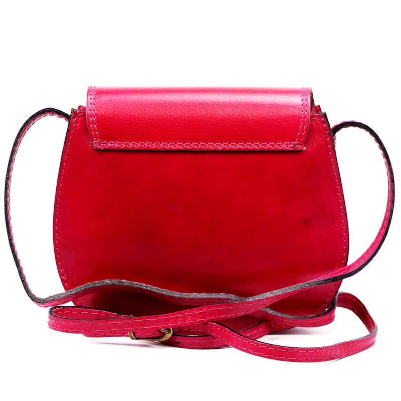 Gregorio Klasyczna damska listonoszka skóra naturalna torebka na ramię