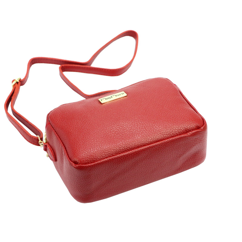 MiaMore miejska damska listonoszka skóra naturalna torebka przez ramię