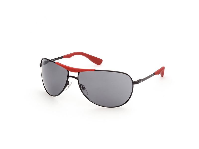 Okulary WEB EYEWEAR WE0296-6602A. Okulary przeciwsłoneczne, Kolor czarny. Mężczyzna.