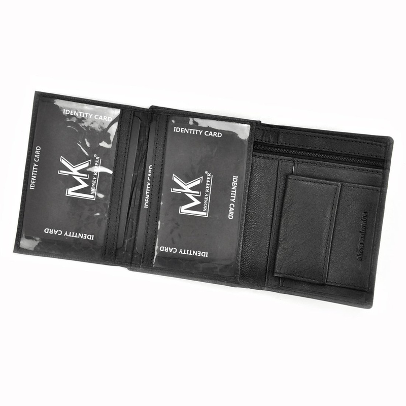 Skórzany męski portfel Money Kepper CC 5400