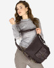 Torba skórzana dla wymagających z opcją plecak old school leather bag - MARCO MAZZINI ciemny brąz caffe