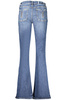 Niebieskie jeansy damskie Desigual Lindsay