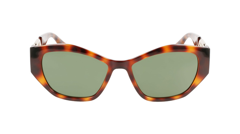Okulary KARL LAGERFELD KL6086S-240. Okulary przeciwsłoneczne, Kolor brązowy. Kobieta.