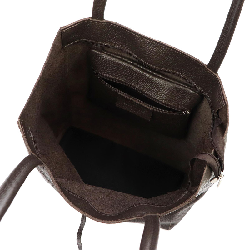 Patrizia damska shopperbag skóra naturalna duża torebka na ramię troczek