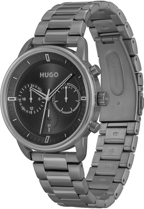Zegarek HUGO 1530234. Kwarcowy, Kolor czarny. Mężczyzna.