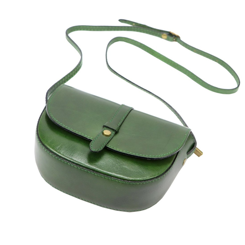 Gregorio damska listonoszka skóra naturalna torebka przez ramię z kieszenią