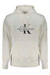 BIAŁA męska bluza przez głowę CALVIN KLEIN