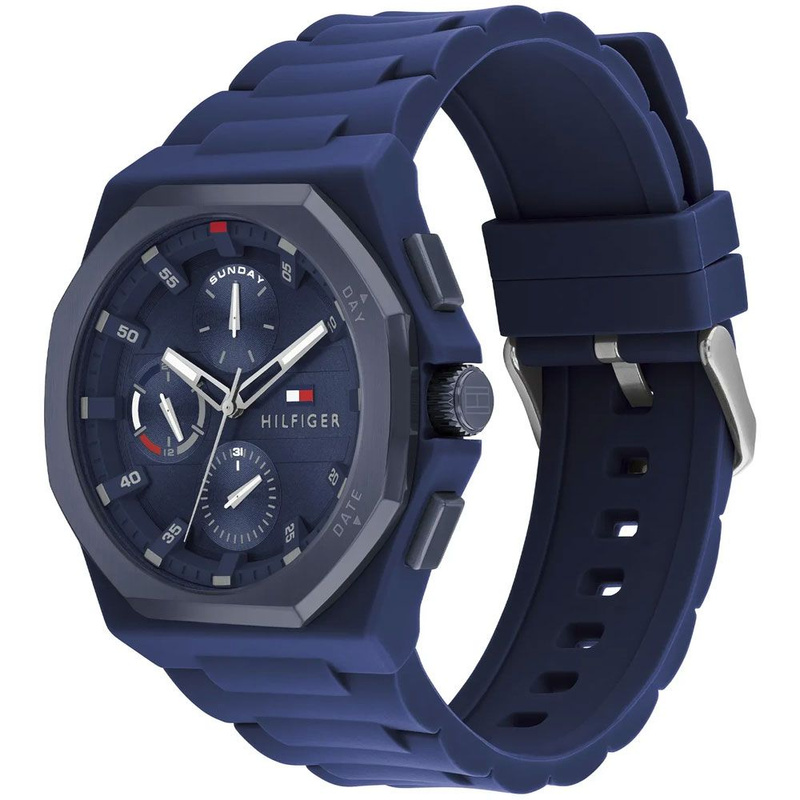 Zegarek TOMMY HILFIGER 1792122. Kwarcowy, Kolor niebieski. Mężczyzna.