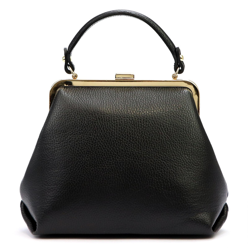 Elegancka Zgrabna damska skórzana torebka do ręki na bigiel od Luka