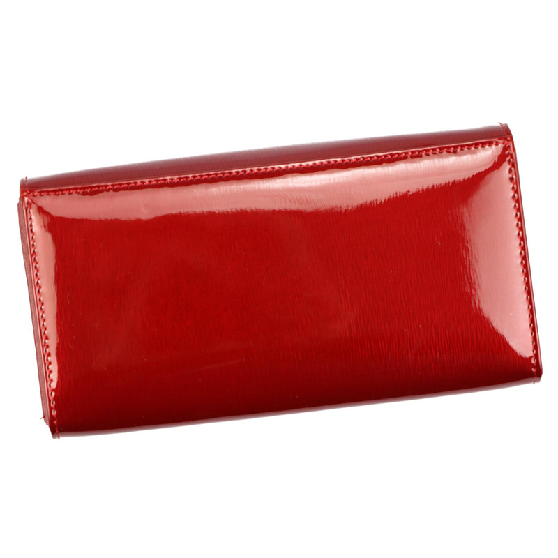 Cavaldi damski portfel skóra naturalna lakierowana duża portmonetka