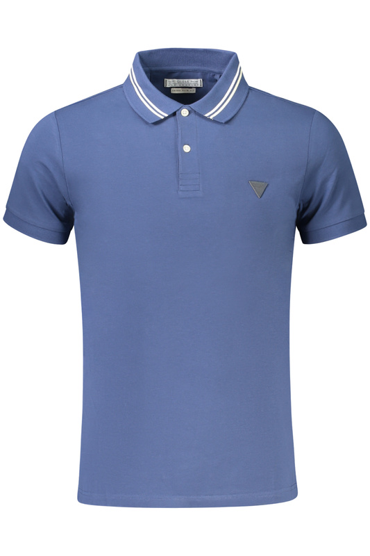 GUESS JEANS POLO KRÓTKI RĘKAW MĘSKI NIEBIESKI