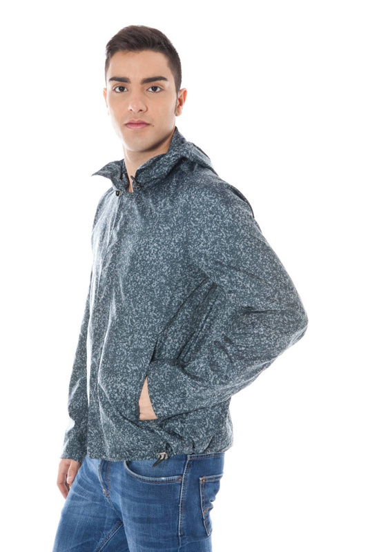 KURTKA MĘSKA SPORTOWA CALVIN KLEIN SZARA