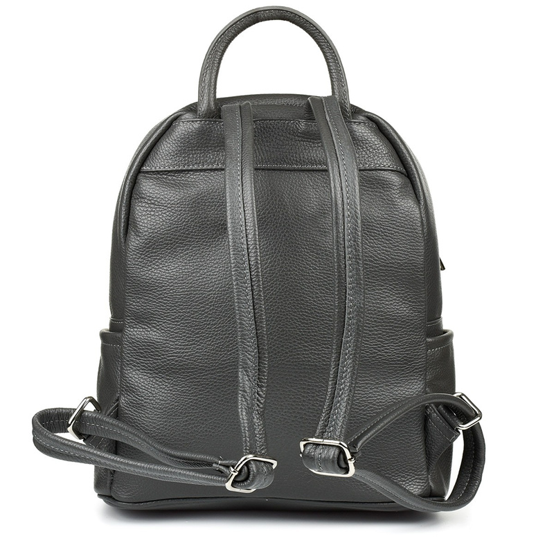 Skórzany plecak A4 duży pojemny do szkoły Włoski P16