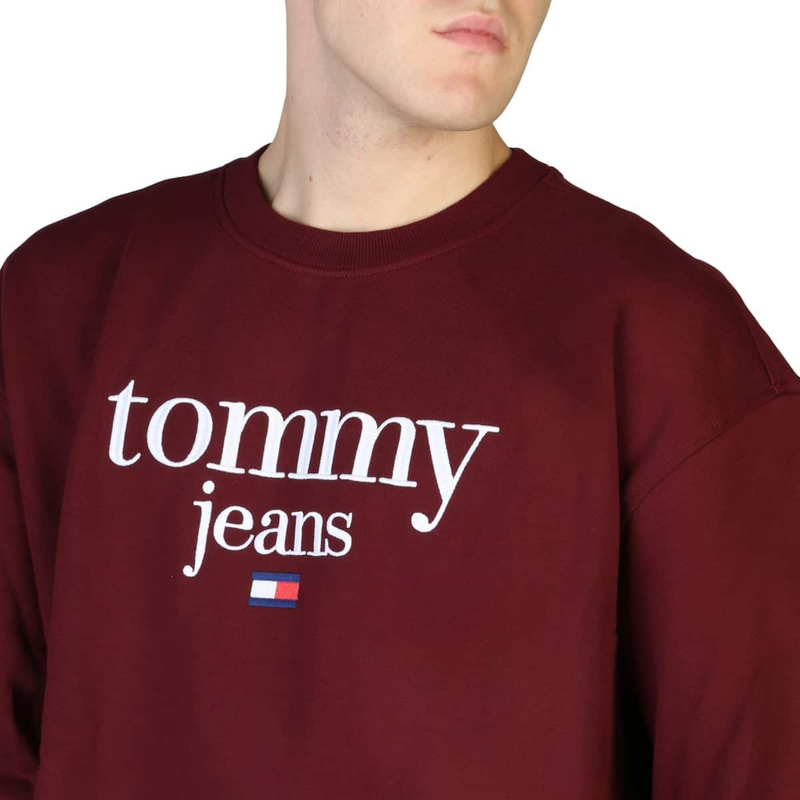 MĘSKA FIOLETOWA BLUZA TOMMY HILFIGER BEZ ZAMKA