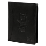 Money Kepper pionowy męski portfel skóra naturalna duży wzór rebel vintage