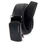 Pierre Cardin pasek do spodni męski skóra naturalna klamra automatyczna