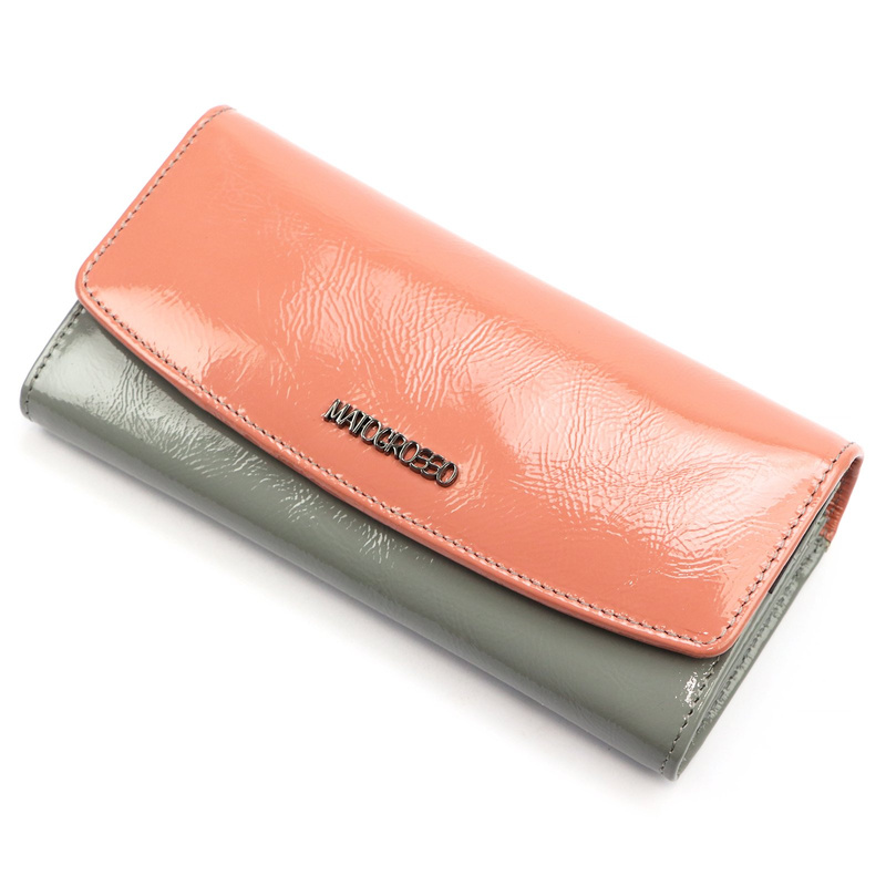 Mato Grosso podłużny damski portfel skóra naturalna portmonetka RFID