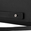 Saszetka męska do ręki wykonana ze skóry ekologicznej w czarnym kolorze - Rovicky
