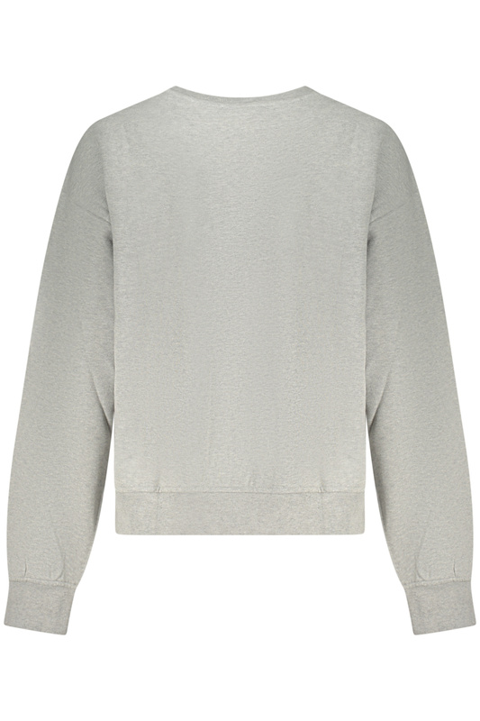 CALVIN KLEIN DAMSKA BLUZA Z ROZPINANYM NA ZAMEK SZARYM KOSZULKĄ