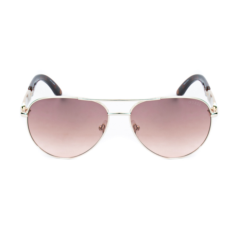 Okulary GUESS GU7295-6032W. Okulary przeciwsłoneczne, Kolor złoty. Kobieta.