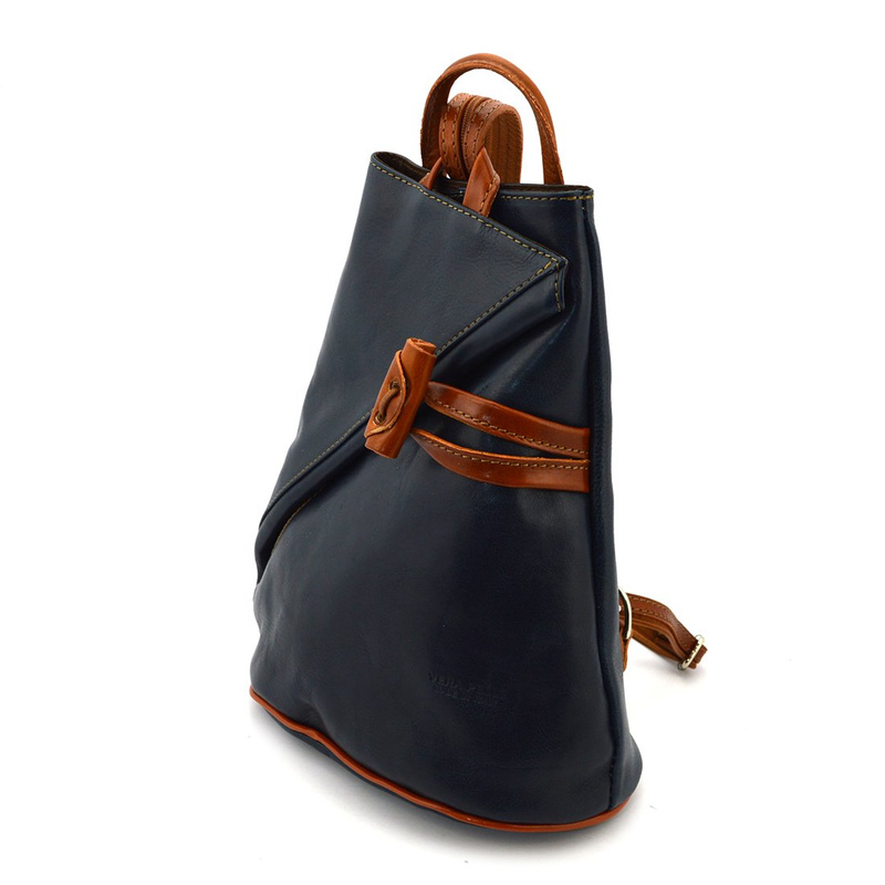 Designerski damski plecak skórzany na ramię