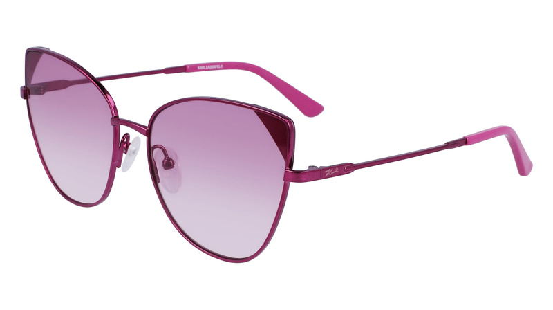Okulary KARL LAGERFELD KL341S-650. Okulary przeciwsłoneczne, Kolor różowy. Kobieta.