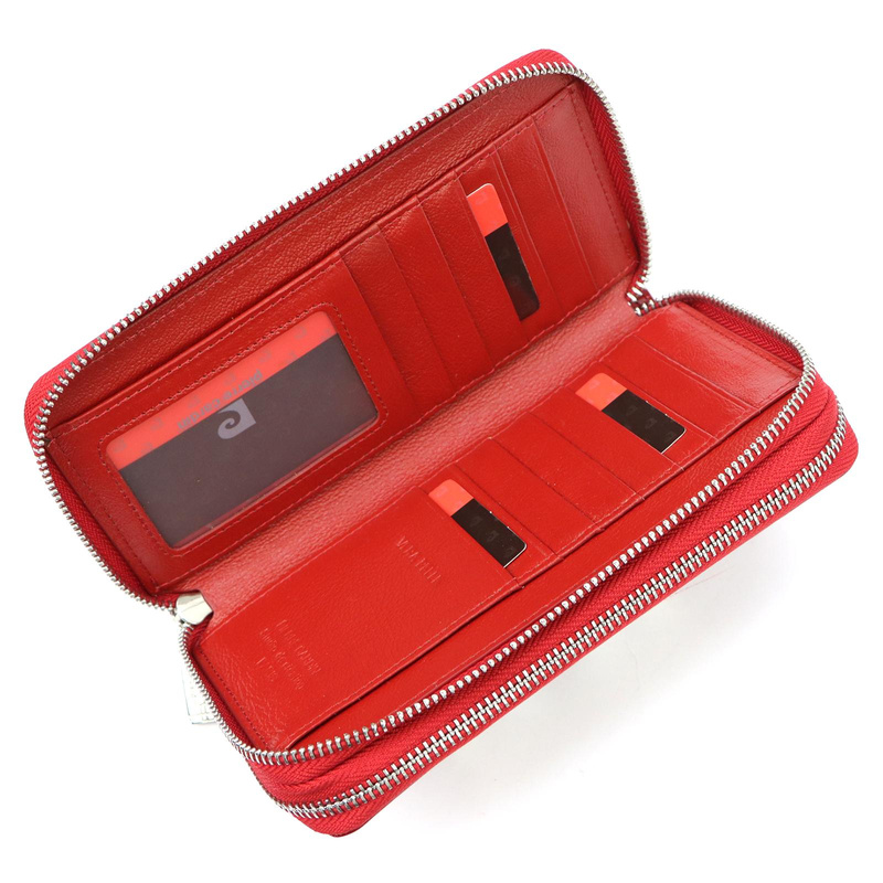 Skórzany damski portfel Pierre Cardin 02 LEAF 118