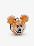 Damska zawieszka charms Pandora 799599C01 – pomarańczowo-srebrna