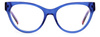 Okulary M MISSONI MMI0097S6FF31. Okulary, Kolor niebieski. Kobieta.