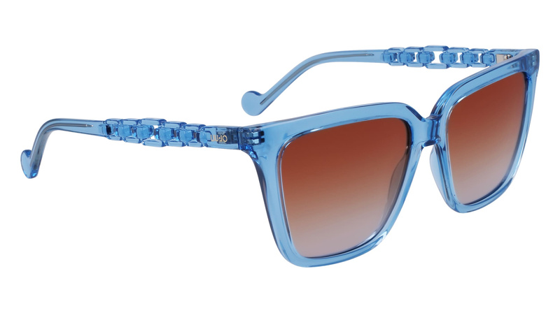 Okulary LIUJO LJ780S-425. Okulary przeciwsłoneczne, Kolor niebieski. Kobieta.