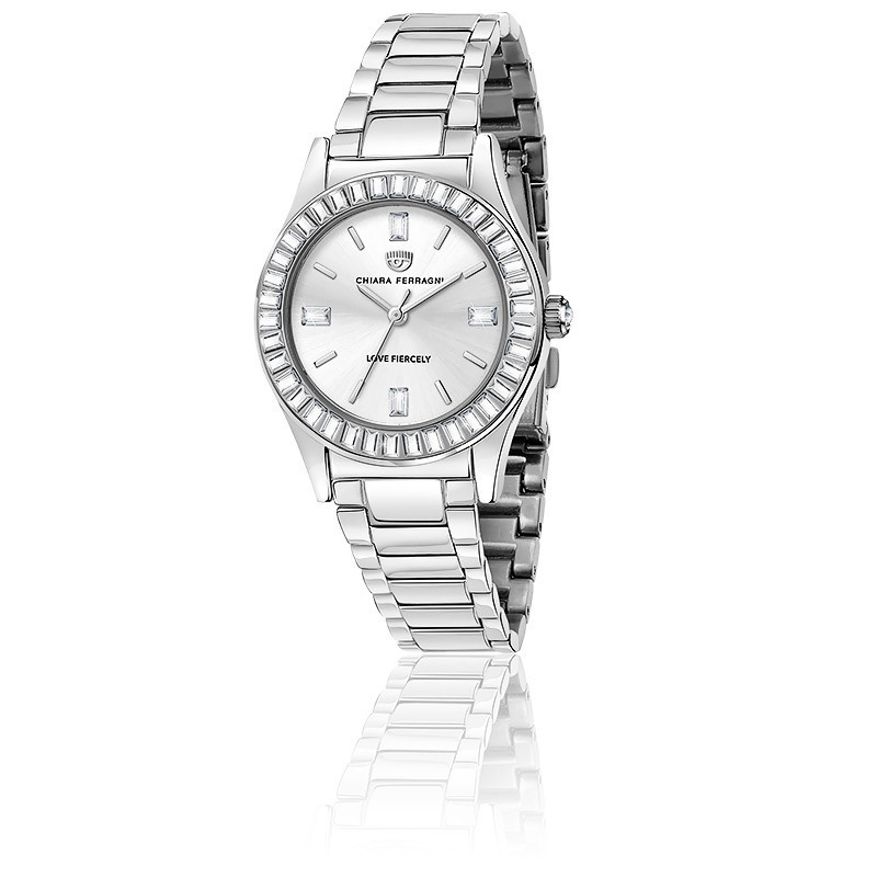 Zegarek CHIARA FERRAGNI R1953103503. Kwarcowy, Kolor srebrny. Kobieta.
