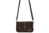 Zamszowa torebka damska Barberinis - Brązowa ciemna