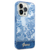 Guess GUHCP14LHGPLHB iPhone 14 Pro 6,1" niebieski/blue hardcase Porcelain Collection
