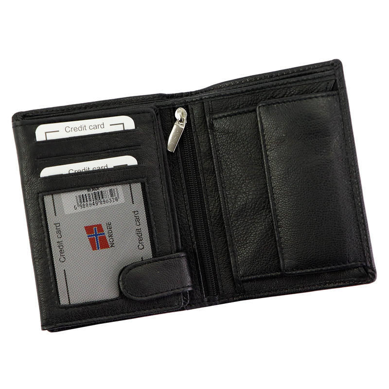 Skórzany męski portfel Nordee HARE N4