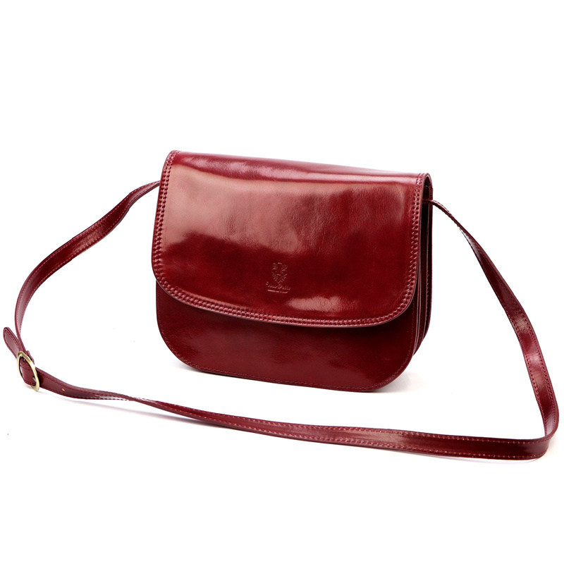 Florence Damska listonoszka skórzana klasyczna torebka przez ramię