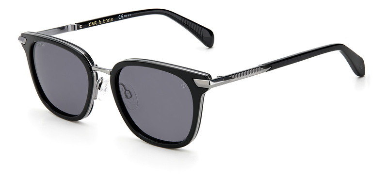 Okulary RAG&BONE RNB6000S80752. Okulary przeciwsłoneczne, Kolor czarny. Unisex.