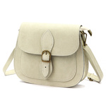 Luka Klasyczna Zamszowa damska listonoszka skórzana przez ramię z kieszenią