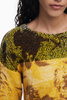 ŻÓŁTY SWETER DAMSKI DESIGUAL