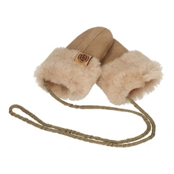 Rękawiczki bobaski bez palców 100% FUTERKO