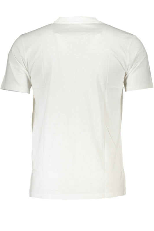 T-SHIRT MĘSKI Z KRÓTKIM RĘKAWEM KLASY CAVALLI BIAŁY