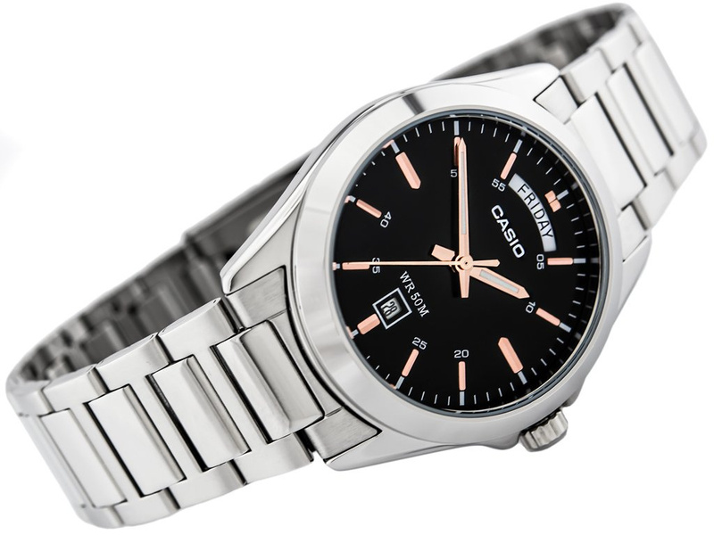 ZEGAREK MĘSKI CASIO MTP-1370D-1A2V (zd025a) + BOX