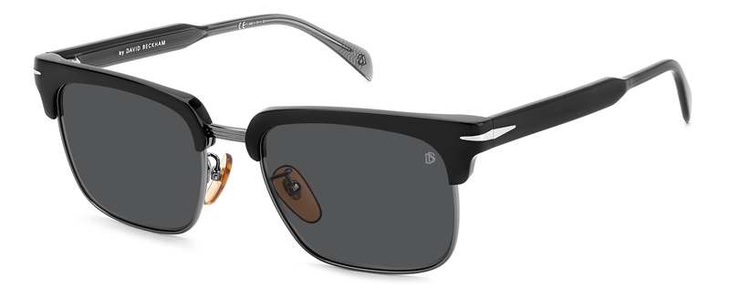 Okulary DAVID BECKHAM DB1119GSANS. Okulary przeciwsłoneczne, Kolor czarny. Mężczyzna.