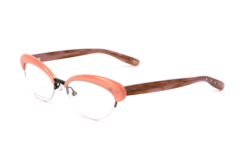 Okulary BOTTEGA VENETA BV211HN1. Okulary, Kolor różowy brązowy. Kobieta.