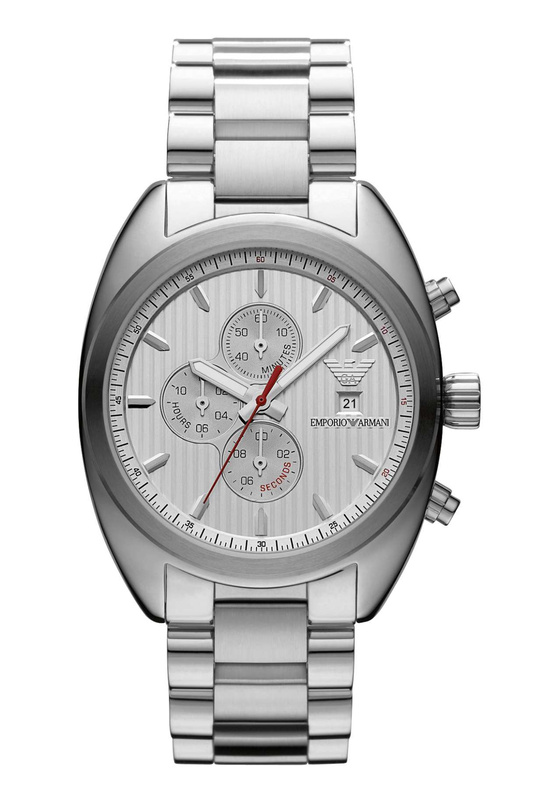 Zegarek ARMANI AR5958. Kwarcowy, Kolor srebrny. Mężczyzna.